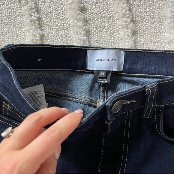 Nwot skinny blue straight jeans - Picture 3 of 4